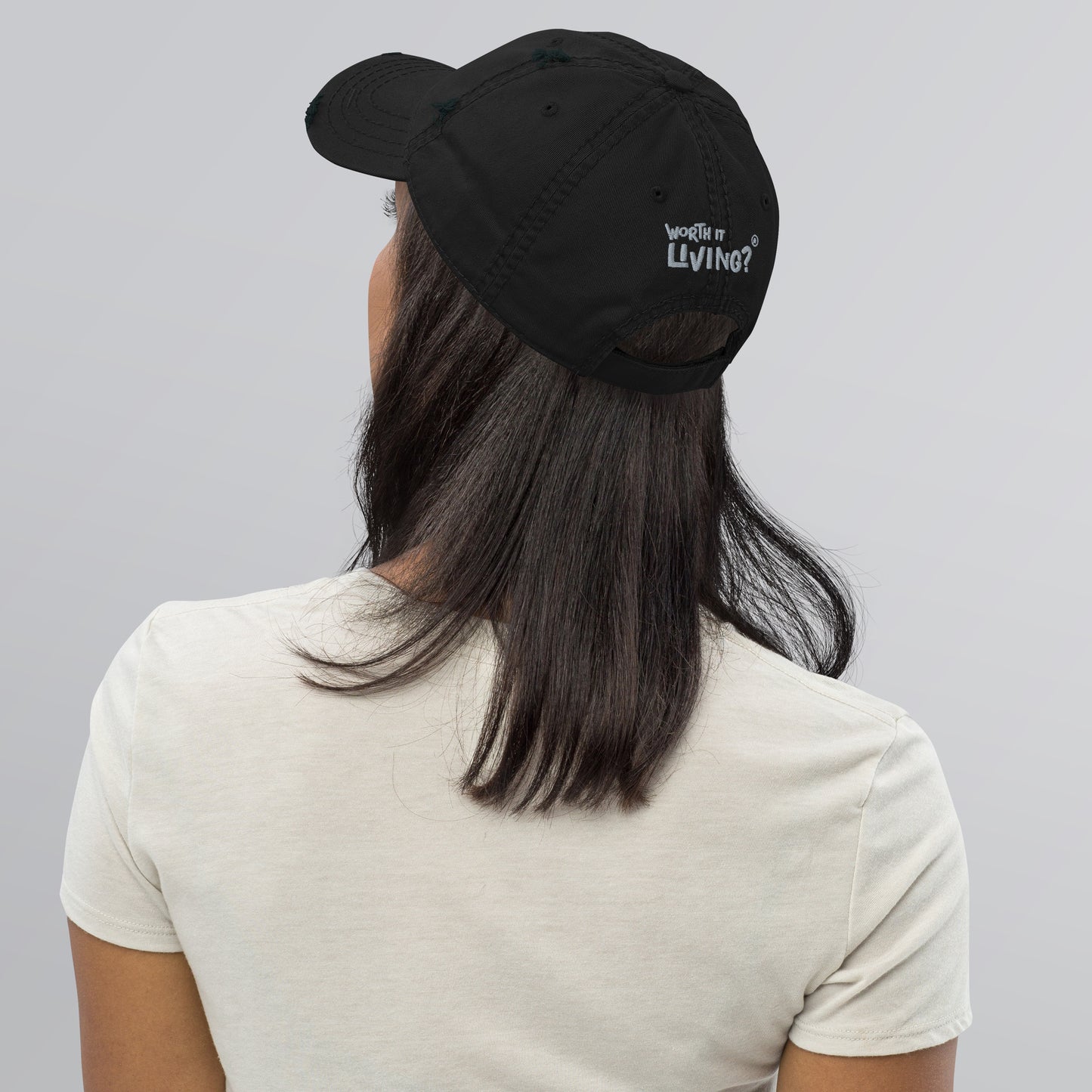 Distressed worth Hat