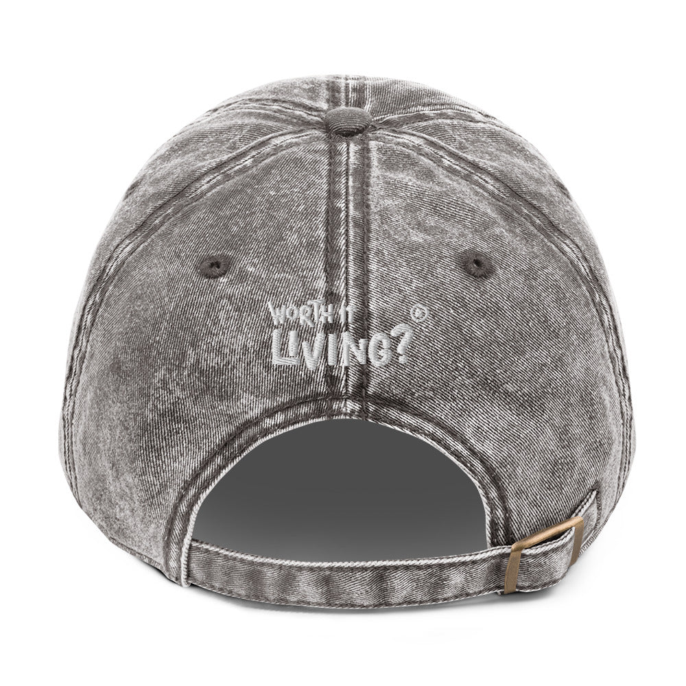Vintage Cotton Twill Hat